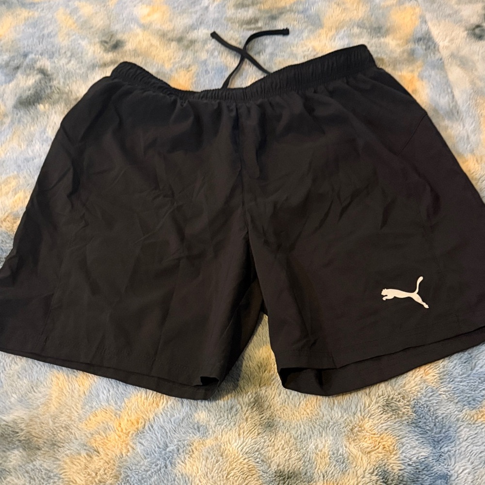 Puma Black Performance Shorts